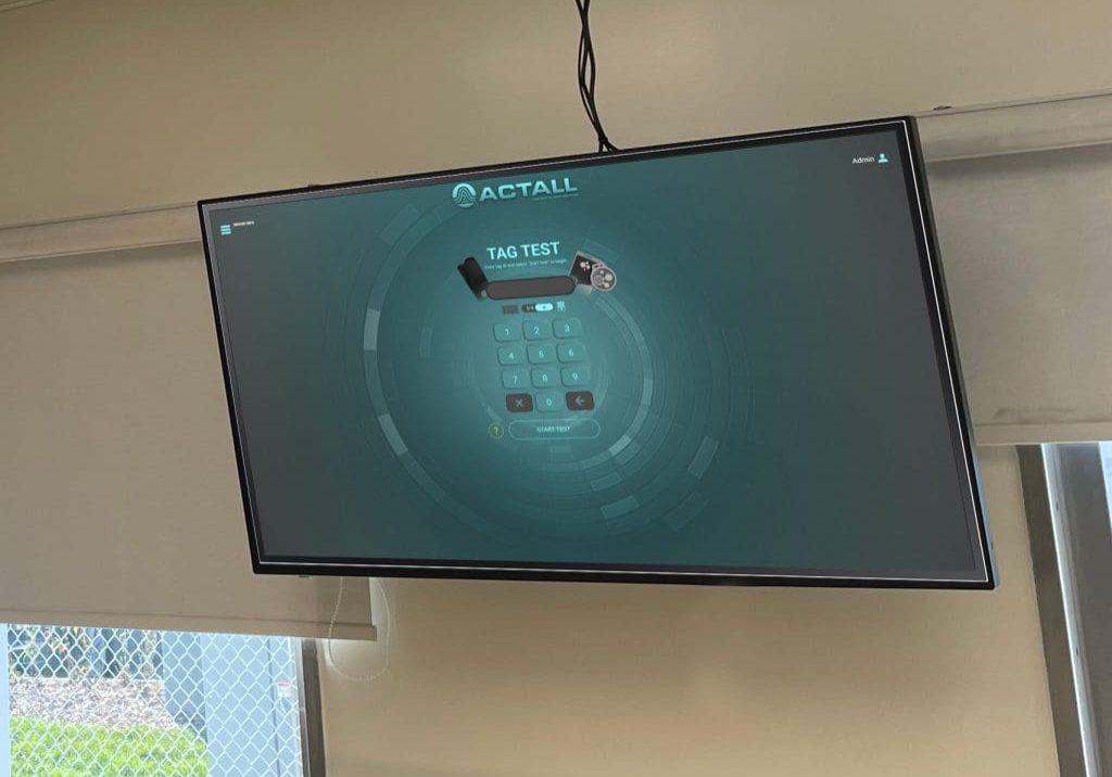 Single User Test Station Installed